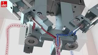 Metering and mixing system vectomix TC for processing thermally conductive materials