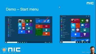 NIC 4th Edition - Whats new in Windows 10