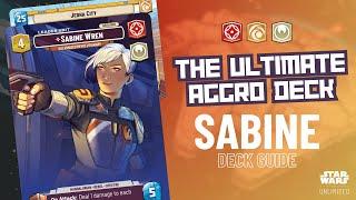  COUNTER The Control Meta!! - Star Wars: Unlimited Deck Tech (Sabine Cunning)