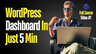 WordPress Dashboard Tutorial in 5 Minutes – Quick & Easy Guide for Beginners | Hindi Urdu