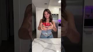 Chocolate in strawberry / Eva Miller TikTok #evamiller #tiktok #shorts #trending #ytshorts #short