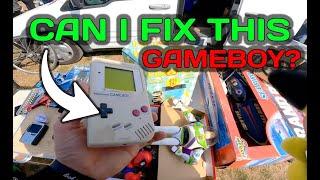 Car Boot Live Game Hunting Ep206 - Can I Get This Gameboy Working Again?!