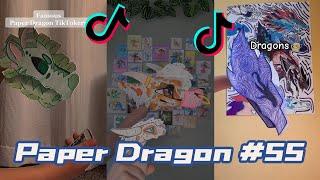 Dragon Puppet Crafts - Paper Dragon TikTok Compilation #55