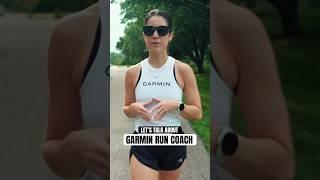 A personal trainer is always on hand with Garmin Run Coach