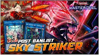 Sky Striker Deck Post Banlist ft. New Supports - Engage Zero! & Camellia! [Yu-Gi-Oh! Master Duel]