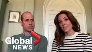 Prince William and Kate Middleton urge mental health wellbeing during coronavirus outbreak