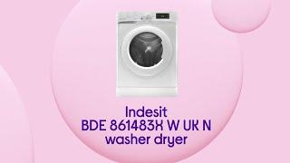 Indesit Innex BDE 861483X W UK N 8 kg Washer Dryer - White | Product Overview | Currys PC World