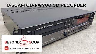 Tascam CD-RW900 CD Player/Recorder - Analog Music Recording Demo