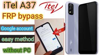 itel A37 A26 FRP Bypass Google account remove itel a37 frp bypass a571w frp bypass google account