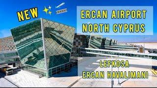 Ercan International Airport North Cyprus / Lefkoşa Ercan havalimanı / Turkish Airlines Economy Class