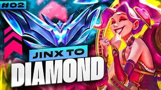 How to play Jinx in low Elo - Jinx Unranked to Diamond #2 | Jinx ADC Gameplay Guide