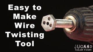 Easy to Make Wire Twisting Tool