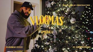 Vlogmas Day 1 | My First Ever Black Christmas Tree 