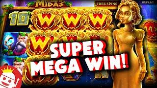 HAND OF MIDAS  EPIC SUPER BIG WIN  C$70 BET!