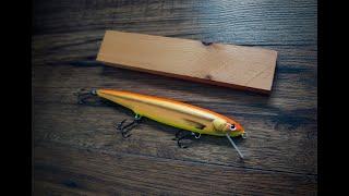 Lure making | Classic Crankbait from scrap wood