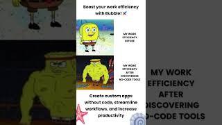 Boost your work efficiency with Bubble!  | Bubble.io Tutorials | Planetnocode.com