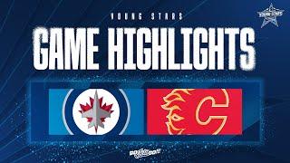 Winnipeg Jets vs. Calgary Flames - Game Highlights