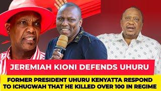 FORMER PRESIDENT UHURU KENYATTA ADDRESSES KIMANI ICHUGWAH CLAIMS THAT HE ABDUCTED OVER 100 PEOPLE!