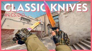 All Classic CSGO Knives | CS20 Case (2019)