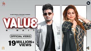 Value (Official Video) | R Nait | Gurlez Akhtar | Laddi Gill | Tru Makers | Punjabi Song 2022