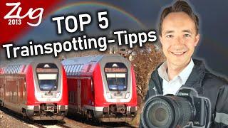 Beachte diese 5 Regeln beim Trainspotting für perfekte Bahn-Fotos