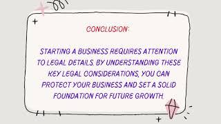 Understanding Key Legal Considerations for Startups