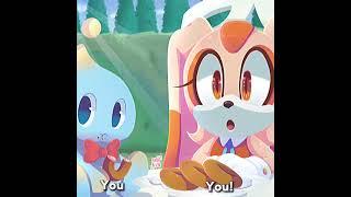 Cream the rabbit and cheese #creamcheese #sonicthehedgehog #sonic #friends #viral #views #cute