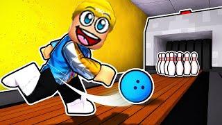 NOOB Vs CHEATER im BOWLING SIMUALTOR in ROBLOX