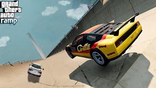 Cars vs Mega Ramp  - [BeamNG.Drive]