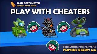 Play with CHEATERS!  | Tanks A Lot