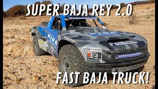 The Losi Super Baja Rey 2.0 is an Insanely Capable RC Desert Racer!