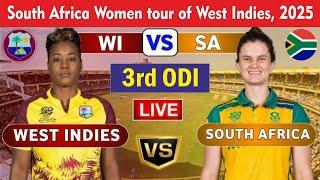 Live : South Africa Women vs West Indies Women Live Match Today | RSAW vs WIW Live Score Today |