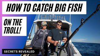 How to catch big fish on the troll in 4K part 1