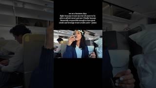 BUSINESS CLASS | TRAVEL CREDIT CARDS | FIRST CLASS FLIGHT | TRAVEL WITH POINTS | air miles