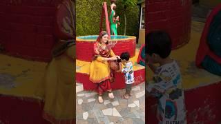 Krishna Ne Matka Tor Diya #masha #funny #viral #shortsfeed