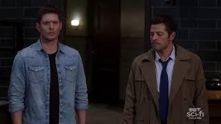 SUPERNATURAL 15×08 ENDING SCENE _ DEAN AND CAS ARE GOING TO PURGATORY