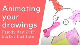 Family Day Animation - Sarah Taylor Silverwood | Barber Institute 2019