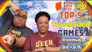 Top 5 Games for June 2025 - Top 5's w/ Our Family Plays Games