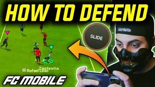 HOW TO DEFEND in fc mobile | fc mobile new update | h2h defending tips