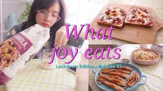 WHAT I EAT DURING LOCKDOWN 2.0 IN MANILA (Realistic) • episode 1 | joy bernardo