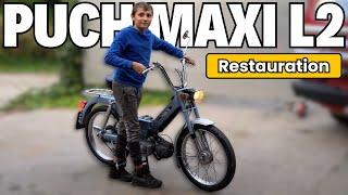 Puch Maxi Restauration mit Wolfi und Bernd