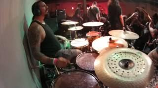 Dobber Beverly - Insect Warfare (LAST HOUSTON SHOW DRUM CAM FULL SET)