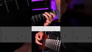 Bad guy guitar tutorial - Billie Eilish [tabs] #guitar #guitartutorial #tabs #shorts