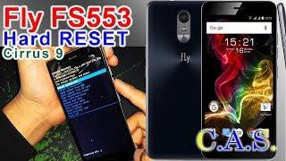 Fly FS553 Hard Reset, сброс настроек, графический ключ, Cirrus 9