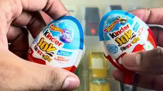 Collecting Kinder Joy X Hotwheels ️Collaboration 