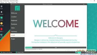 Manjaro 17.0.4 Gellivara Installation in VirtualBox 5.1