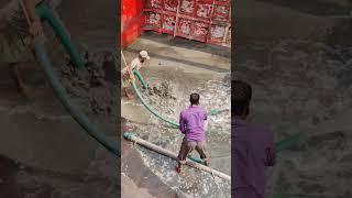 Dredging sand from big ship by powerful water pump 26 #shahin360 #megamachine #dredging