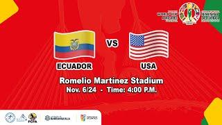  ECUADOR VS USA | Group C | WAFF Amputee Football Women's World Cup 2024