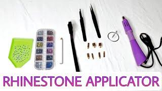 Using a Hotfix Rhinestone Applicator | How To Use Rhinestone Applicator