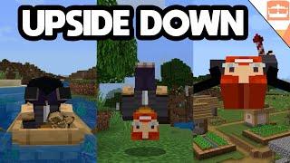 upside down